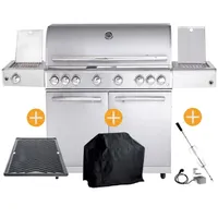 All'Grill CHEF Paket XL2 silberfarben