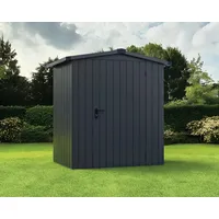 EcoStar Metallgerätehaus Euroline ESD1 anthrazit 166 x 118 cm