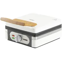 DOMO collection DOMO WAFFELEISEN – POWDER WHITE Waffeleisen Weiß
