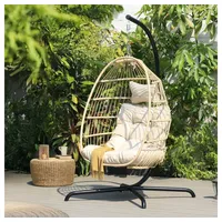 Home Deluxe Hängesessel loma – 1 Sitzer Beige Hängesessel