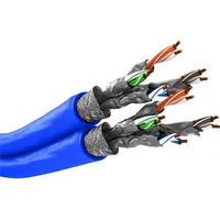 Goobay CAT 7A Duplex-Netzwerkkabel, S/FTP PiMF, 1200 MHz, 50
