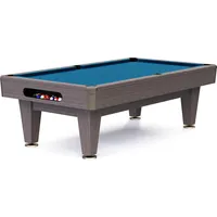 Stradivari Billardtisch Nero Edition mit Aramithkugeln", 8 ft, Blau