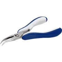 WeTec Wetec, Zange, Spitzzange, gebogen, glatt (140 mm)