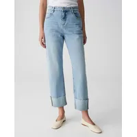 Opus Damen Jeans | Boyfriend Jeans LANI Turn UP