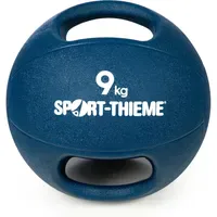 Sport-Thieme Medizinball Dual Grip 9 kg, Dunkelblau