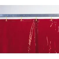ELMAG Schweißerschutzvorhang rot, b=1300 x h=2400x0,4mm gem. prEN 1598/1994