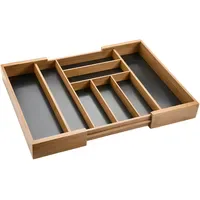 KESPER Variabler Besteckkasten aus Bambus 43 x 6 x