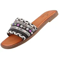 Mustang Damen Pantolette Schwarz EU 40