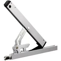 GEZE Oberlichtschere OL95 mit Standard-Flügelbock, Aluminium naturton
