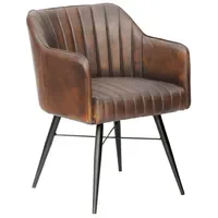 Massivmoebel24 Sessel #11 Leder 54 x 78 x 68