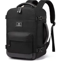 Luxuskollektion Handgepäck Rucksack 40x20x25 Schwarz Reiserucksack 20L