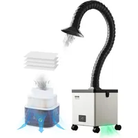 Vevor Schweißrauchabsaugung, 85W bürstenloser Schweißrauchabsorber, 200m3/h Schweißrauchabsaugung für Schweißen,