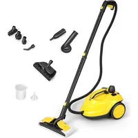 Goplus Dampfreiniger 2000W, Reinigungsmaschine 1,8 L Wasserkapazität Haushaltsdampfbesen für