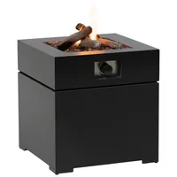 Cosi Feuertisch Cosibrixx 60 Aluminium Schwarz