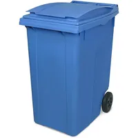 BRB-Lagertechnik BRB 360 Liter DIN Mülltonne, HxBxT 1090x620x860 mm,