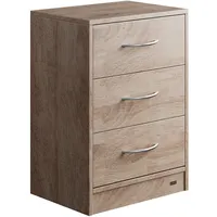 CASARIA Casaria® Nachttisch Eloise 54x39x28cm