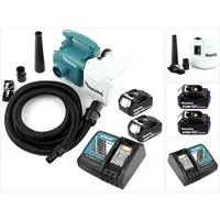 Makita DVC 350 RF Akku Staubsauger 18V + 2x