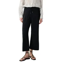 Comma, comma Crop-Hose mit Semi Wide Leg - 40