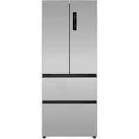 PKM FD403ENFDIX French-Door-Kühlschrank (403 l, 1765 mm hoch, Silber)