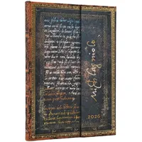 Paperblanks ltd. 12-Monatskalender. 2026 Michelangelo Midi Horizontal