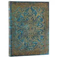 Paperblanks 12-Monatskalender. 2026 Azurblau Ultra Tag