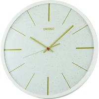 Seiko Wanduhr SEIKO, weiß, Wanduhren, B/H/L: 4,5cm, Quarzuhr, durchlaufende
