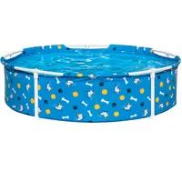 BESTWAY Frame Pool Pfote für Haustiere, Ø 122 x