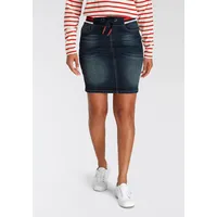 H.I.S. H.I.S Jeansrock »cleoHS« elastischer Bund blau