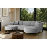 Kaiser möbel Ecksofa, Sofa Designer Modena U Rein stoff