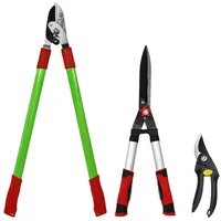 Boomet Gartenwerkzeug 3-Set · Astschere, Heckenschere & Gartenschere für