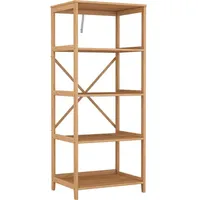 Vicco Bücherregal Novaro, Bambus, 48.3 x 144 cm mit