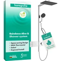 Hansgrohe Raindance Alive Q Duschsystem Thermostat, 24581000