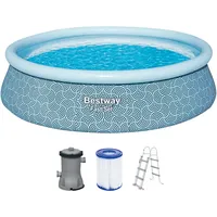 BESTWAY Fast Set mit Filterpumpe Ø 457 x 107
