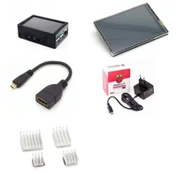 BerryBase Display Gehäuse Kit mit Kühlkörpern für Raspberry Pi