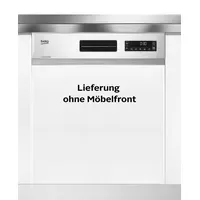 Beko DSN16440X Geschirrspüler (teilintegrierbar, 598 mm)