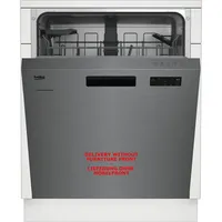 Beko BDUN16440X Unterbaugeschirrspüler (unterbau, 598 mm, Silber)