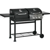 Outsunny Grillwagen schwarz