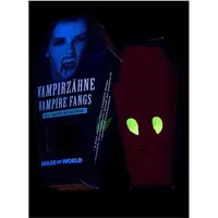 Maskworld Vampir-Set Glow Unisex Einheitsgröße