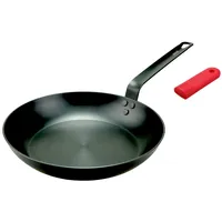 Pasoli Bratpfanne Ø28cm - Kohlenstoffstahl Bratpfanne für alle Herdarten