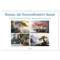 Calvendo Bonsai, die formvollendete Kunst (Wandkalender 2026 DIN A4