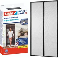 Tesa Fliegengitter Insect Stop Magnetvorhang anthrazit 1,2 x 2,4