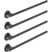 Dornbracht Handtuchwärmer 4-fach Schwarz matt 83314979-33