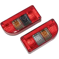 SECORÜT Anhänger-Beleuchtungsset integrierte HD Rückfahrkamera, Blinker, Bremslicht, Kennzeichenleuchte, Nebelschlussleuchte,