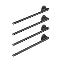 Dornbracht Handtuchwärmer, 4-fach SERIENSPEZIFISCH, Wandmontage, Schwarz matt