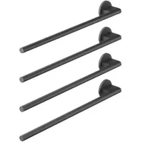 Dornbracht Handtuchwärmer 4-fach Schwarz matt 83304979-33