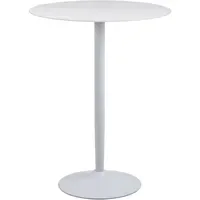 VCM Actona Bartisch Malta Ø 80 cm Keramik Weiß