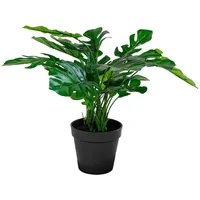 VCM ebuy24 Kunstpflanze Monstera Grün 40 x 40 cm