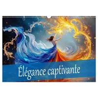 Calvendo Élégance captivante (Calendrier mural 2026 DIN A3 vertical),...