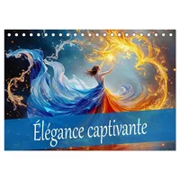 Calvendo Élégance captivante (Calendrier de bureau 2026 DIN A5