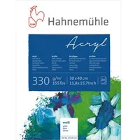 Hahnemühle Acryl Block, 330g/m2, 30x40cm 20Blatt